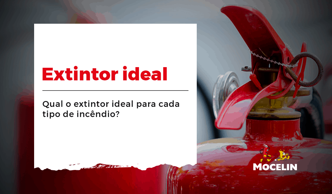 Qual o extintor ideal para cada tipo de incêndio?